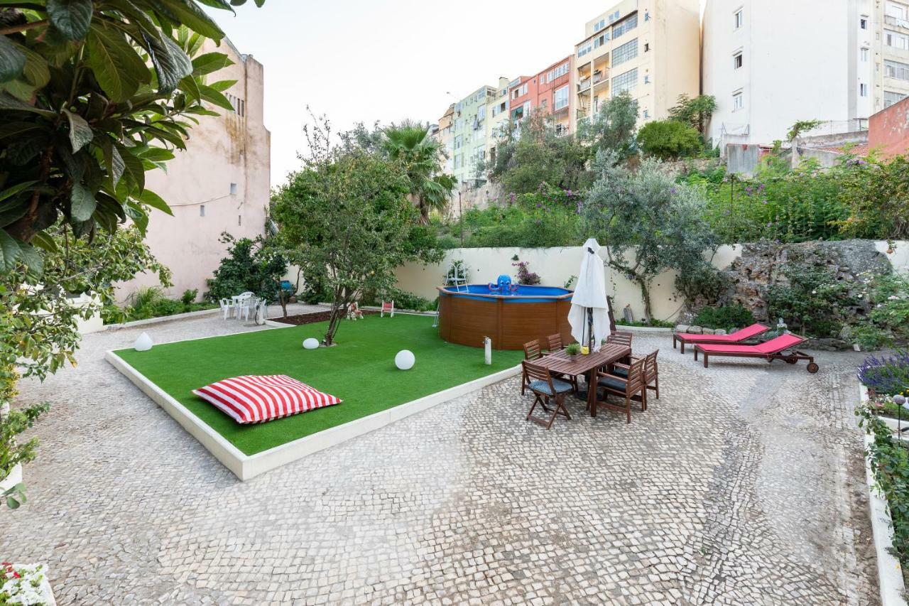 Lejlighed Graca Palace With Private Pool Garden Lisboa